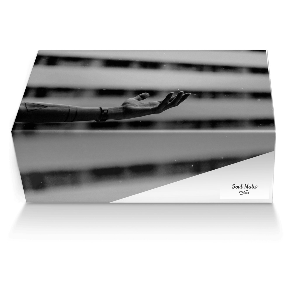 Soul Mates custom made shoe box Soul Mates artisan made in Italy shoes by Luisa Cunningham