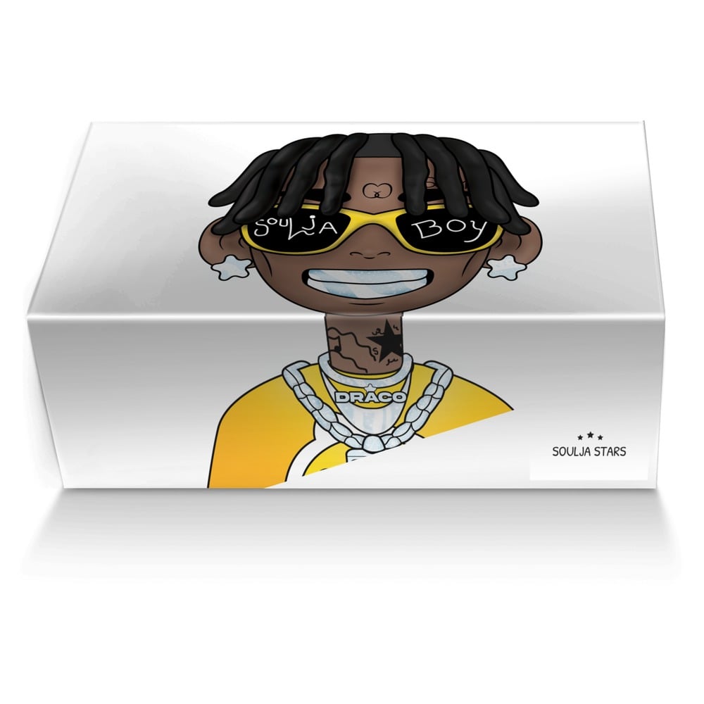 Soulja Stars custom made shoe box Soulja Stars artisan made in Italy shoes by Deandre Way