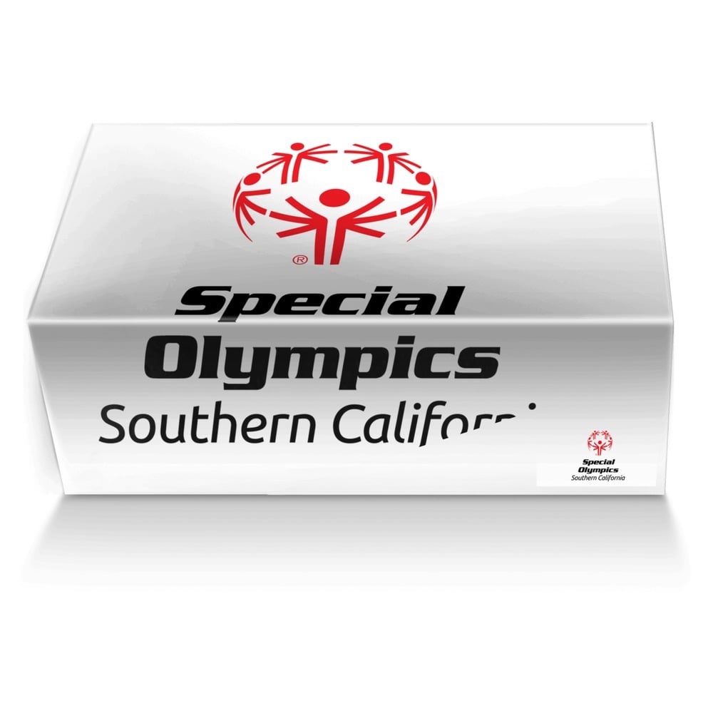 Special Olympics custom made shoe box Special Olympics artisan made in Italy shoes by Chris Johnson