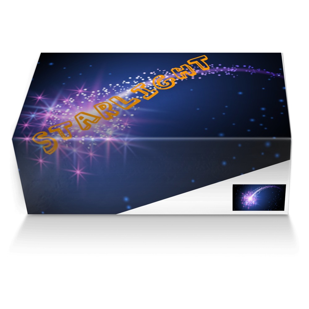 starlight custom made shoe box starlight artisan made in Italy shoes by Nora Payeton