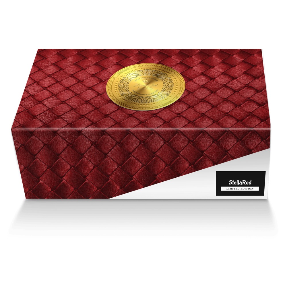 StellaRed custom made shoe box StellaRed artisan made in Italy shoes by Thomas Hayes