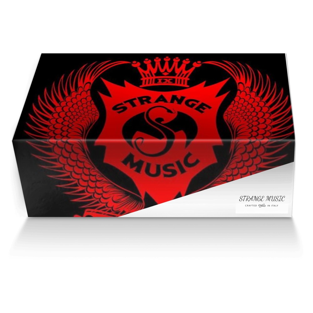 STRANGE MUSIC custom made shoe box STRANGE MUSIC artisan made in Italy shoes by Justin