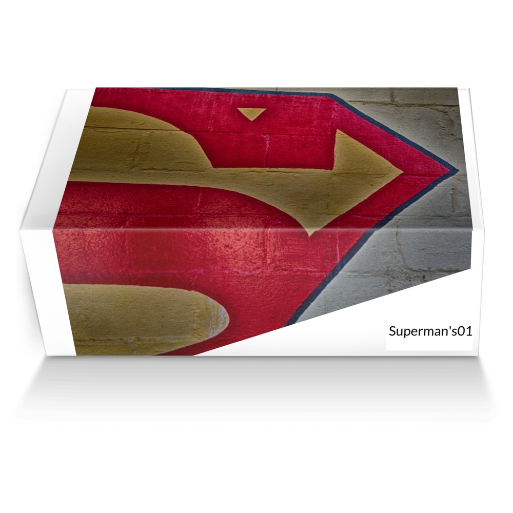 superman's 01 custom made shoe box superman's 01 artisan made in Italy shoes by Gabriel Ferguson