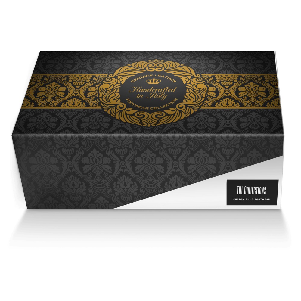 TDL Collections custom made shoe box TDL Collections artisan made in Italy shoes by The Diva Lyn Hicks