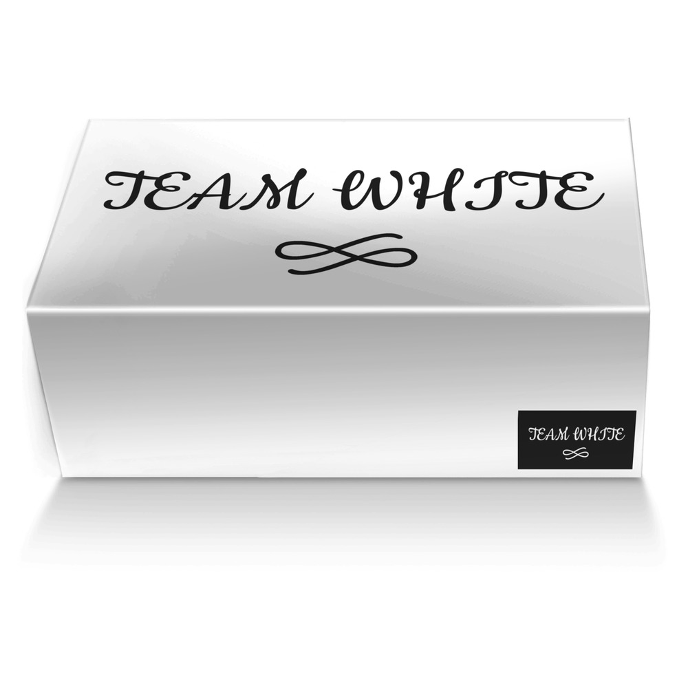 TEAM WHITE custom made shoe box TEAM WHITE artisan made in Italy shoes by Michael White Jr
