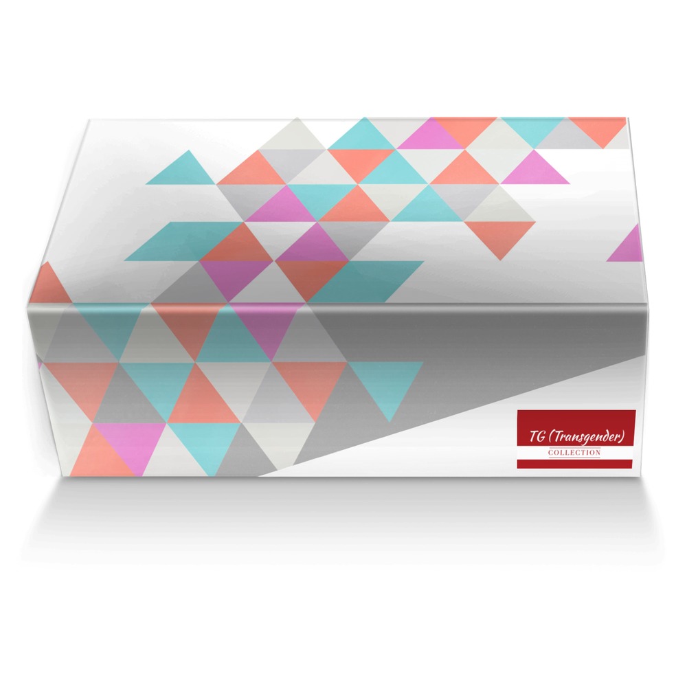 TG (Transgender) custom made shoe box TG (Transgender) artisan made in Italy shoes by Masniah Warren