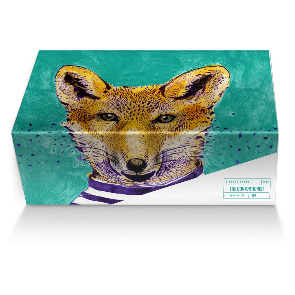 The Contortionist custom made shoe box The Contortionist artisan made in Italy shoes by Reyie Delgado