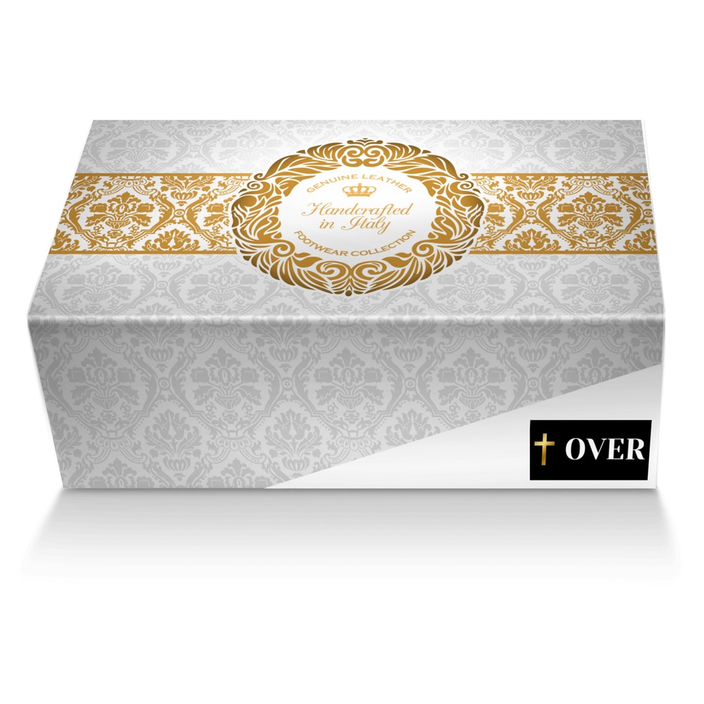 The CrossOver custom made shoe box The CrossOver artisan made in Italy shoes by Bernabe Olvera