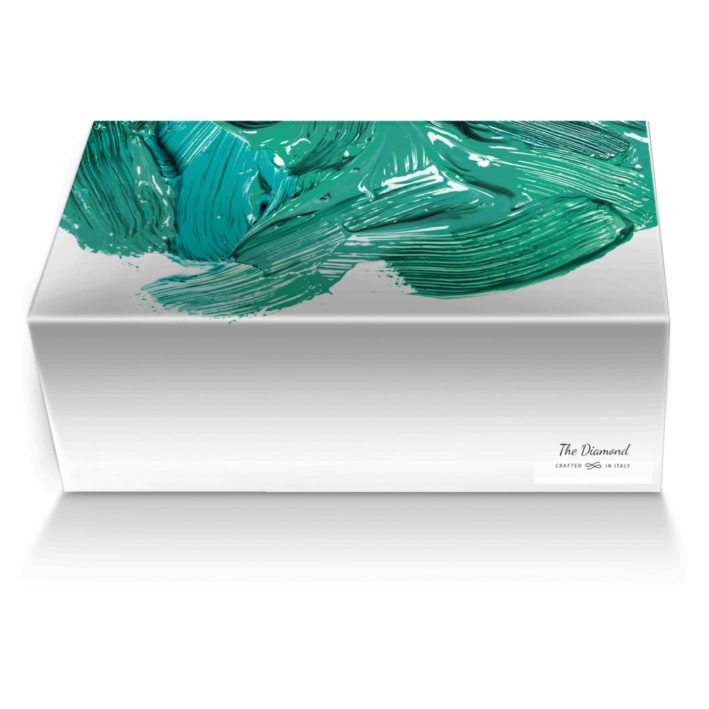 The Diamond custom made shoe box The Diamond artisan made in Italy shoes by Kati Benton