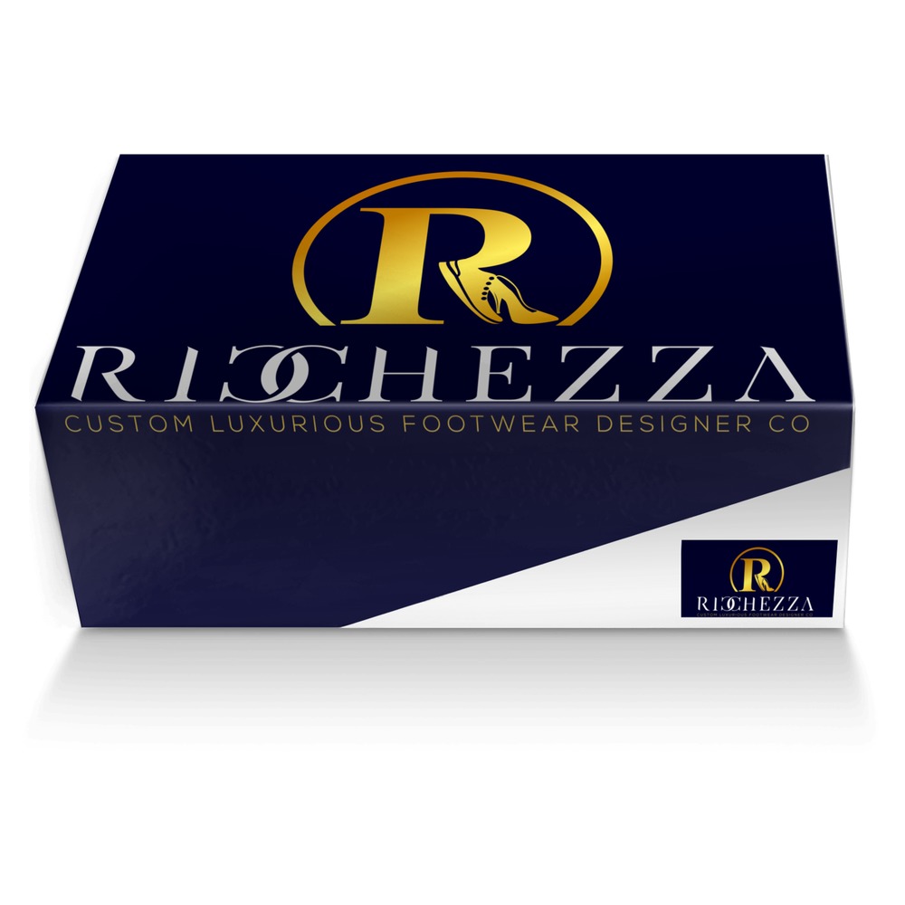 The Juice 2 custom made shoe box The Juice 2 artisan made in Italy shoes by Ricchezza Custom Footwear Designer Co.