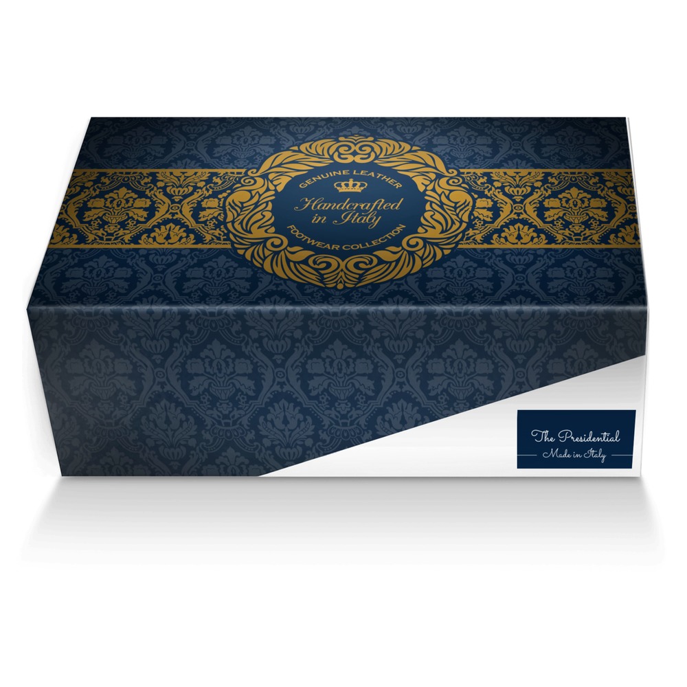The Presidential custom made shoe box The Presidential artisan made in Italy shoes by Troy Taylor