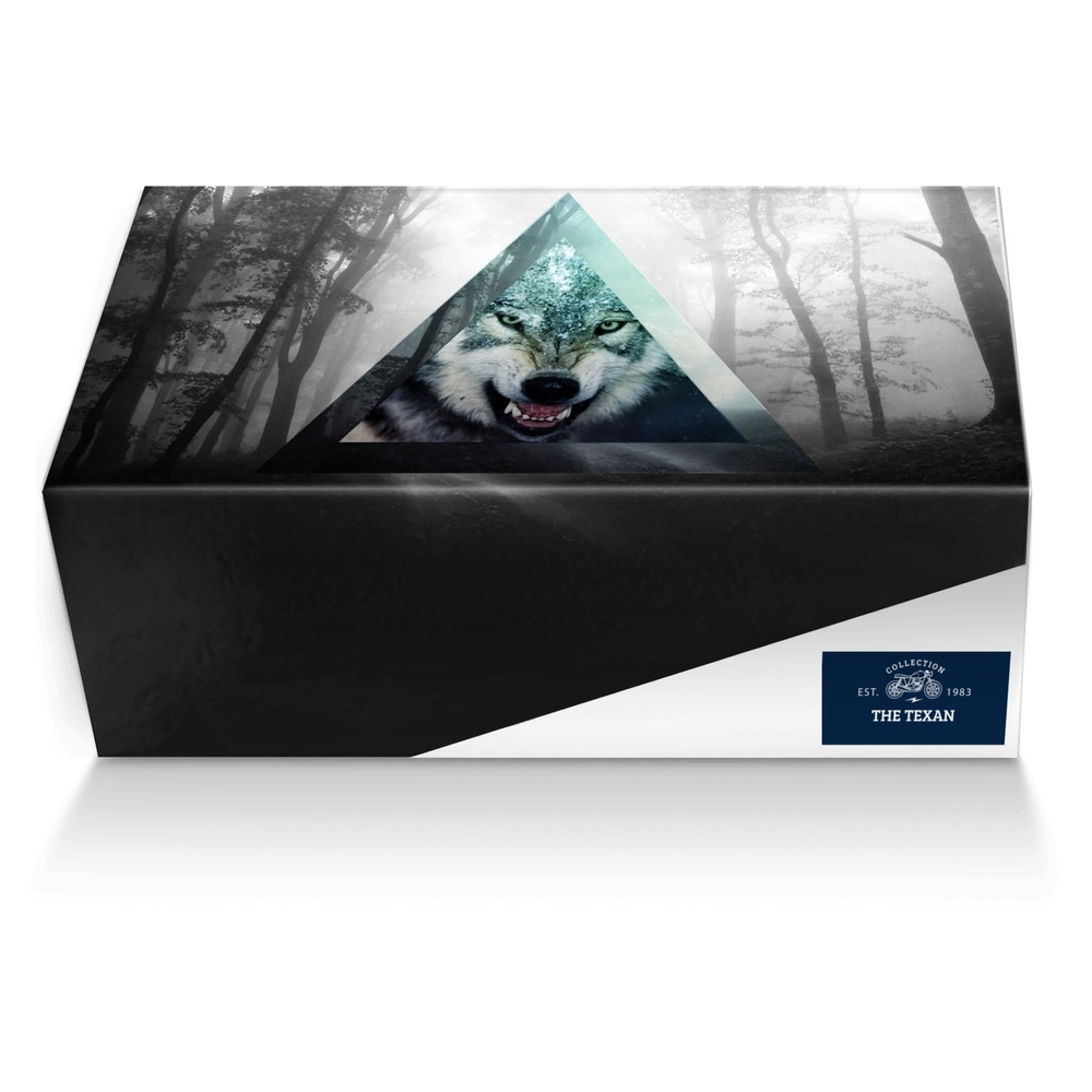 The Texan custom made shoe box The Texan artisan made in Italy shoes by Richard Lee Ayala