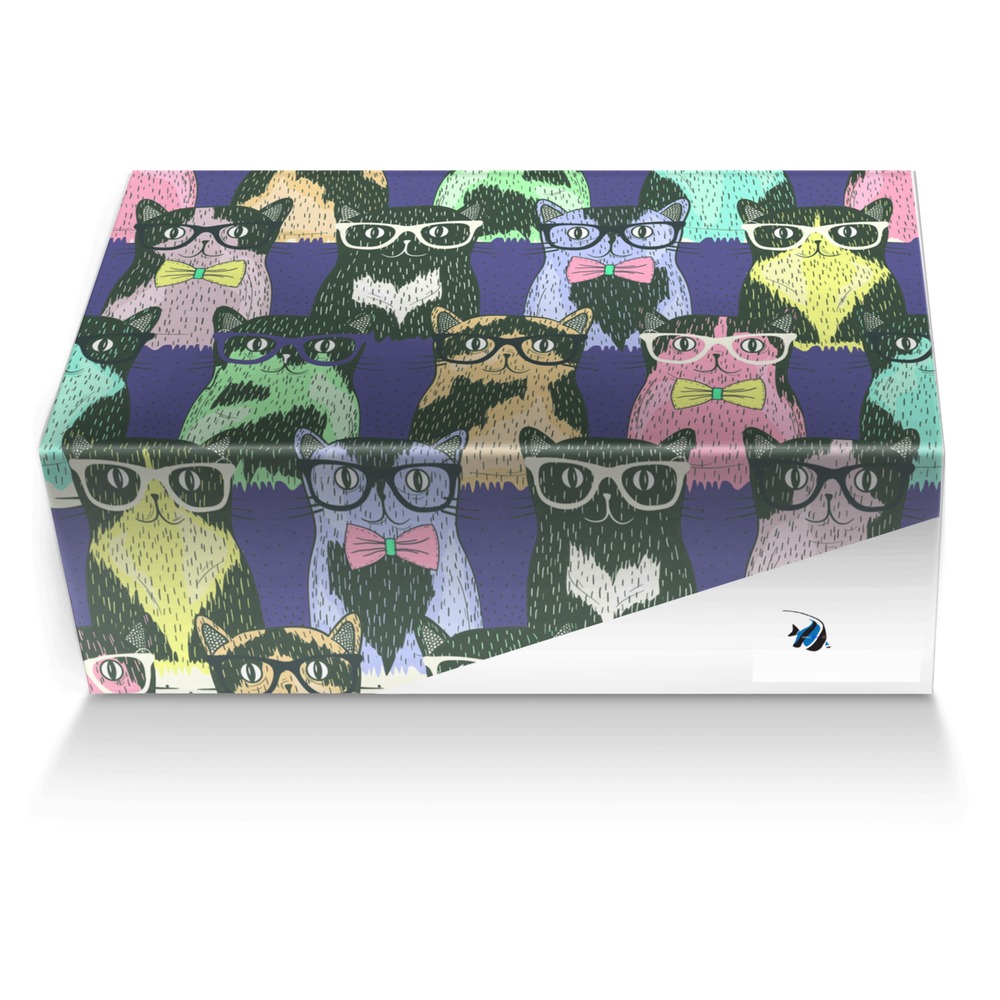 The watery waves custom made shoe box The watery waves artisan made in Italy shoes by Sage