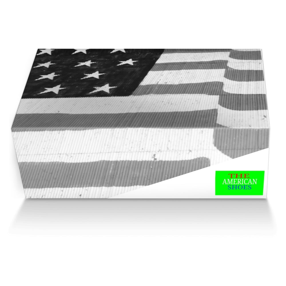 THE AMERICAN SHOES custom made shoe box THE AMERICAN SHOES artisan made in Italy shoes by Devin Colllins