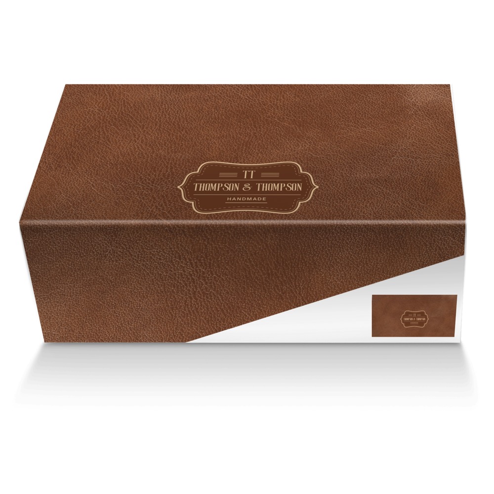 Thompson&Thompson custom made shoe box Thompson&Thompson artisan made in Italy shoes by Eli Thompson