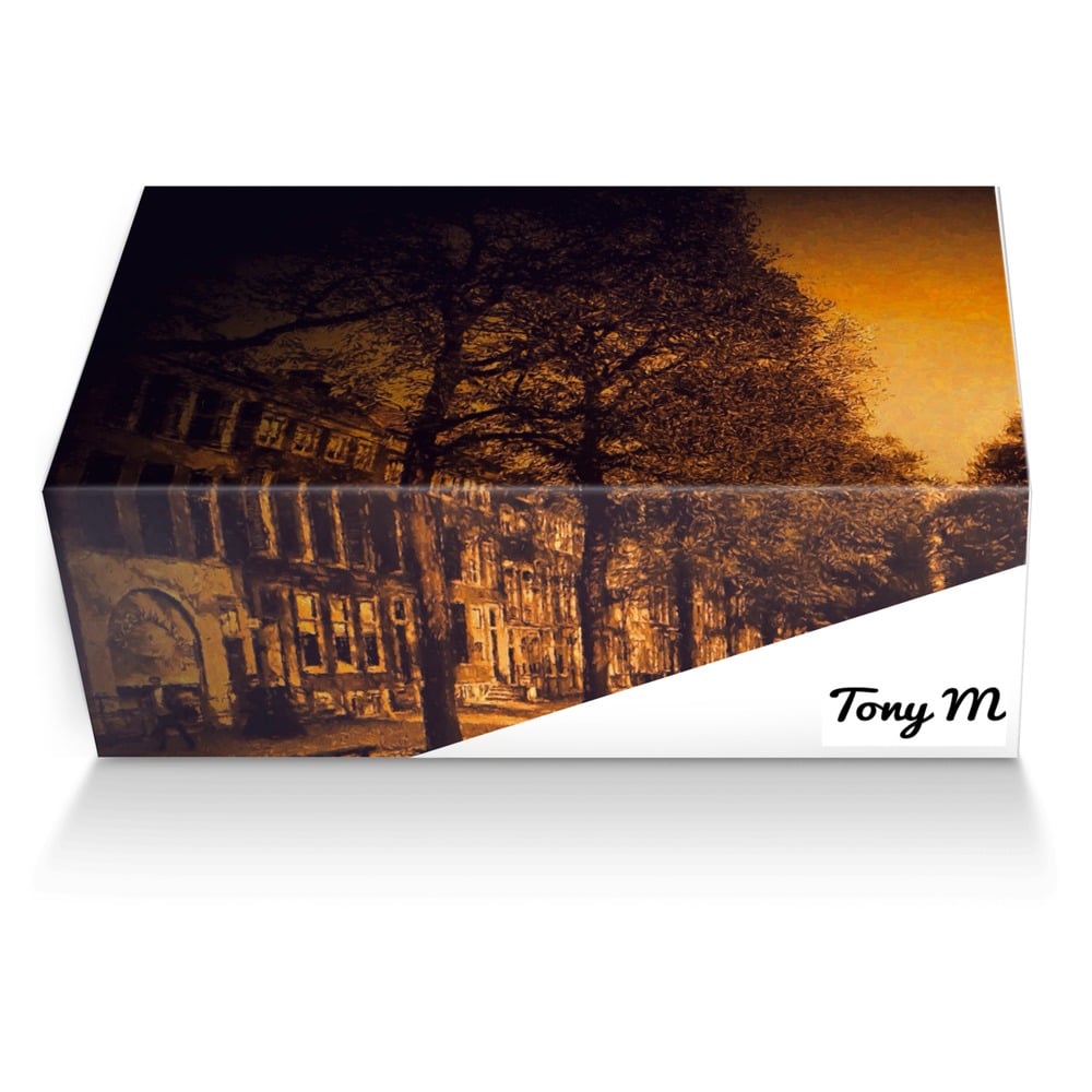 TonyM custom made shoe box TonyM artisan made in Italy shoes by Anthony Morris