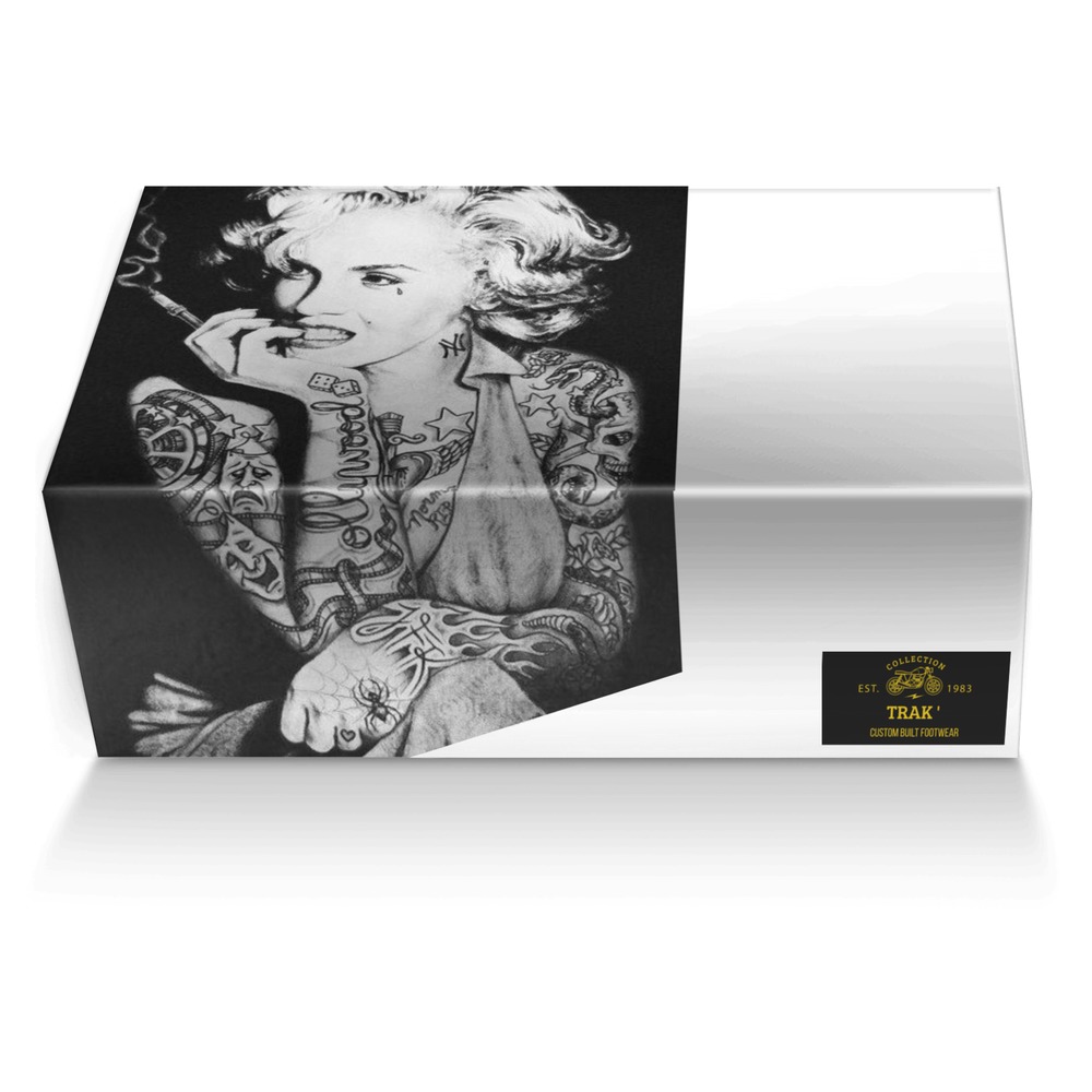 TRAK ' custom made shoe box TRAK ' artisan made in Italy shoes by Enki Morelli