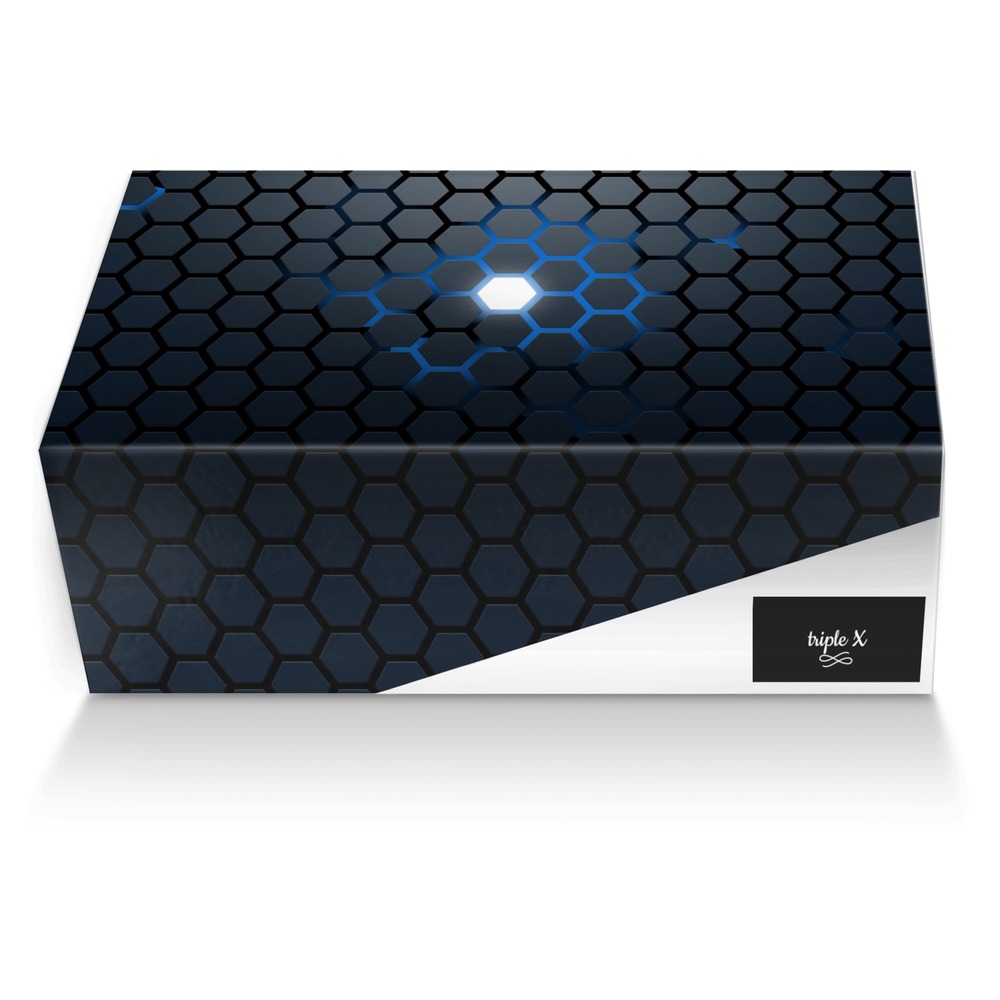 triple X custom made shoe box triple X artisan made in Italy shoes by Huzaifa