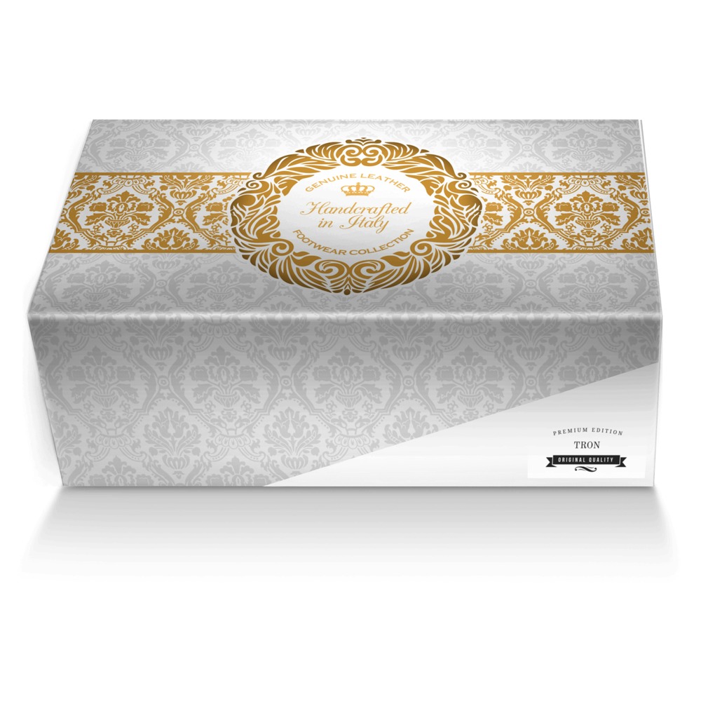 Tron custom made shoe box Tron artisan made in Italy shoes by Twinkle Archer