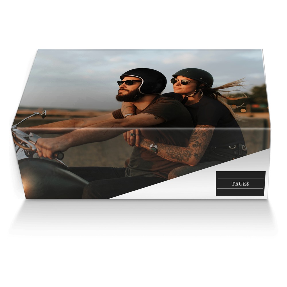 TRUE$ custom made shoe box TRUE$ artisan made in Italy shoes by True Lamaun