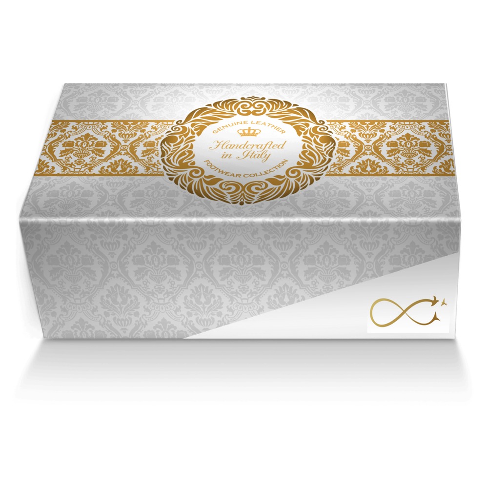 TRUTH GOLDS custom made shoe box TRUTH GOLDS artisan made in Italy shoes by Brooke Ashley
