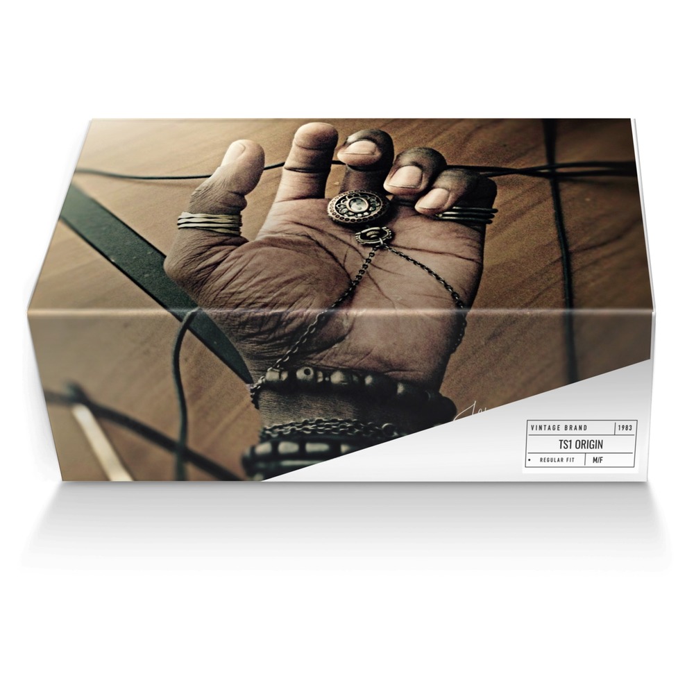 TS1 custom made shoe box TS1 artisan made in Italy shoes by Truman Styles