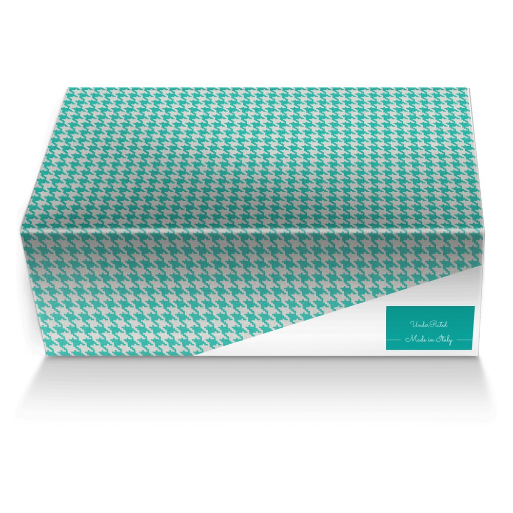 UnderRated custom made shoe box UnderRated artisan made in Italy shoes by Underrated Denim