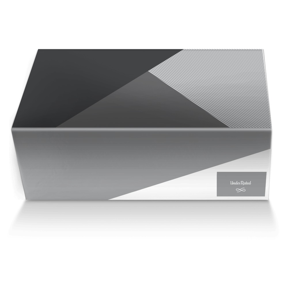 UnderRated custom made shoe box UnderRated artisan made in Italy shoes by Underrated Denim