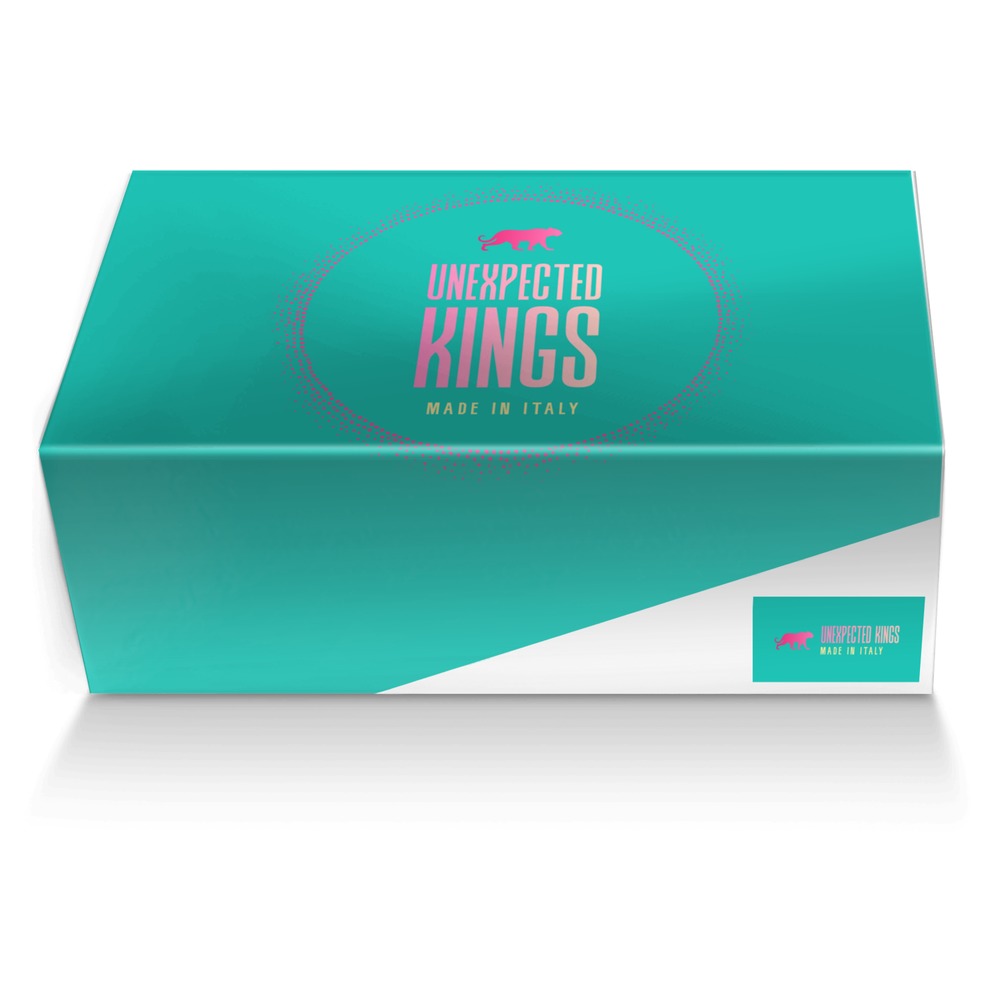 Unexpected Kings custom made shoe box Unexpected Kings artisan made in Italy shoes by Greg Buchanan