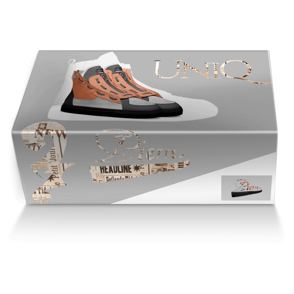 UniQ custom made shoe box UniQ artisan made in Italy shoes by Marcel Pierre>