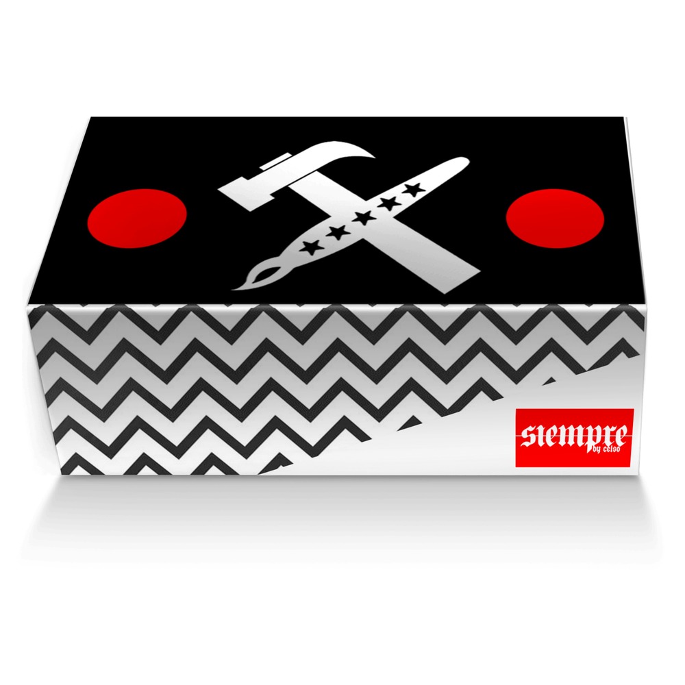 UNO custom made shoe box UNO artisan made in Italy shoes by Celso Gonzalez