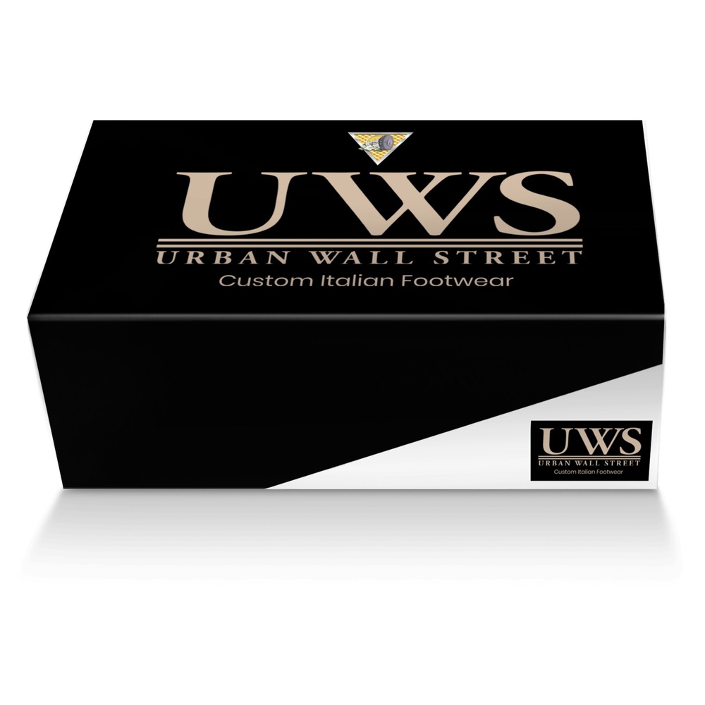 Urban Wall Street custom made shoe box Urban Wall Street artisan made in Italy shoes by Urbanwallstreet Earl