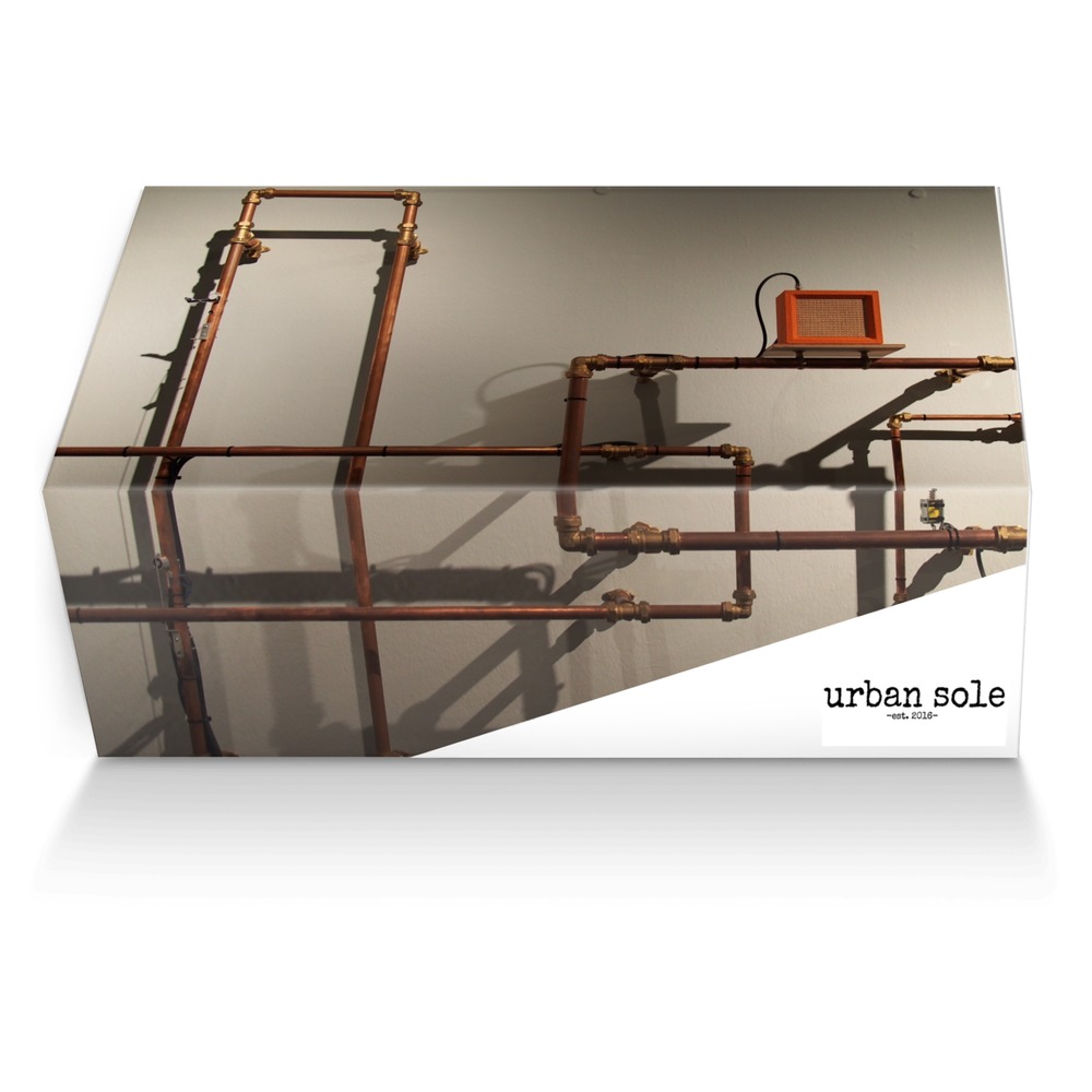 urban sole custom made shoe box urban sole artisan made in Italy shoes by Aislinn Light
