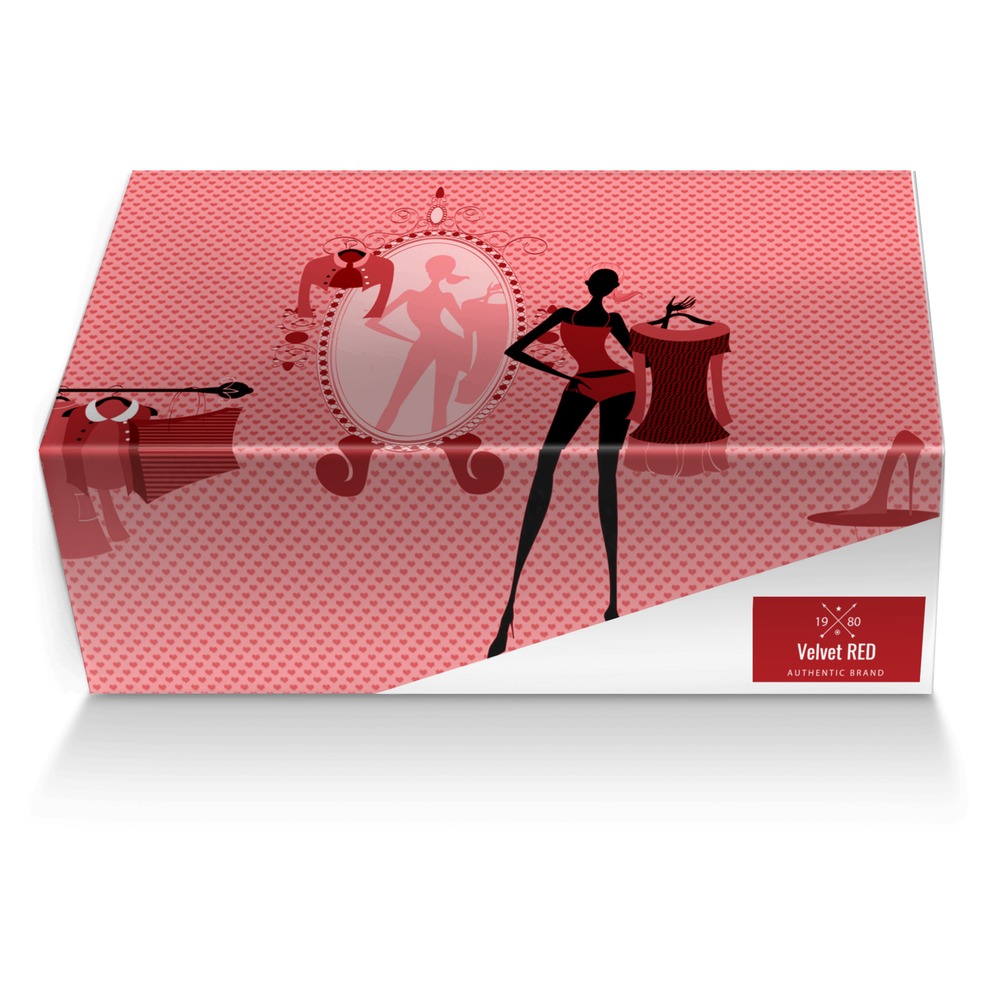 Velvet RED custom made shoe box Velvet RED artisan made in Italy shoes by Shantae Esannason