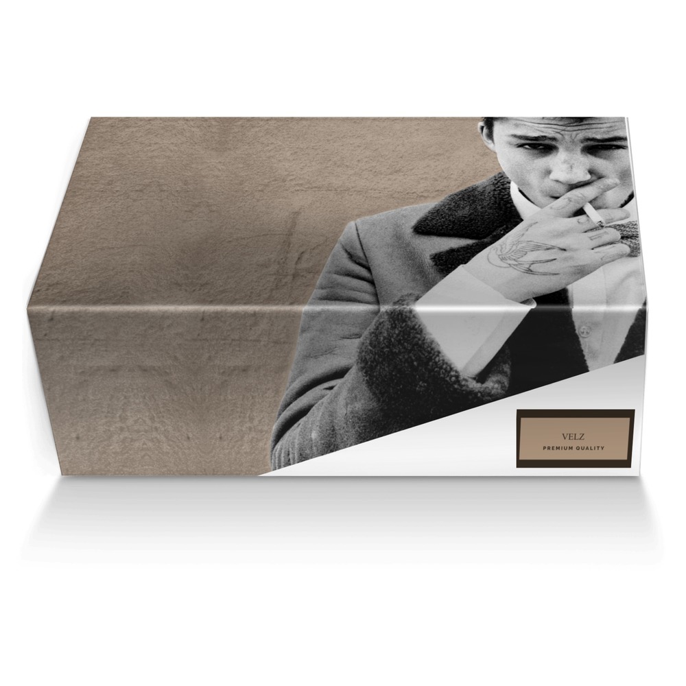 Velz custom made shoe box Velz artisan made in Italy shoes by Velbert Reed