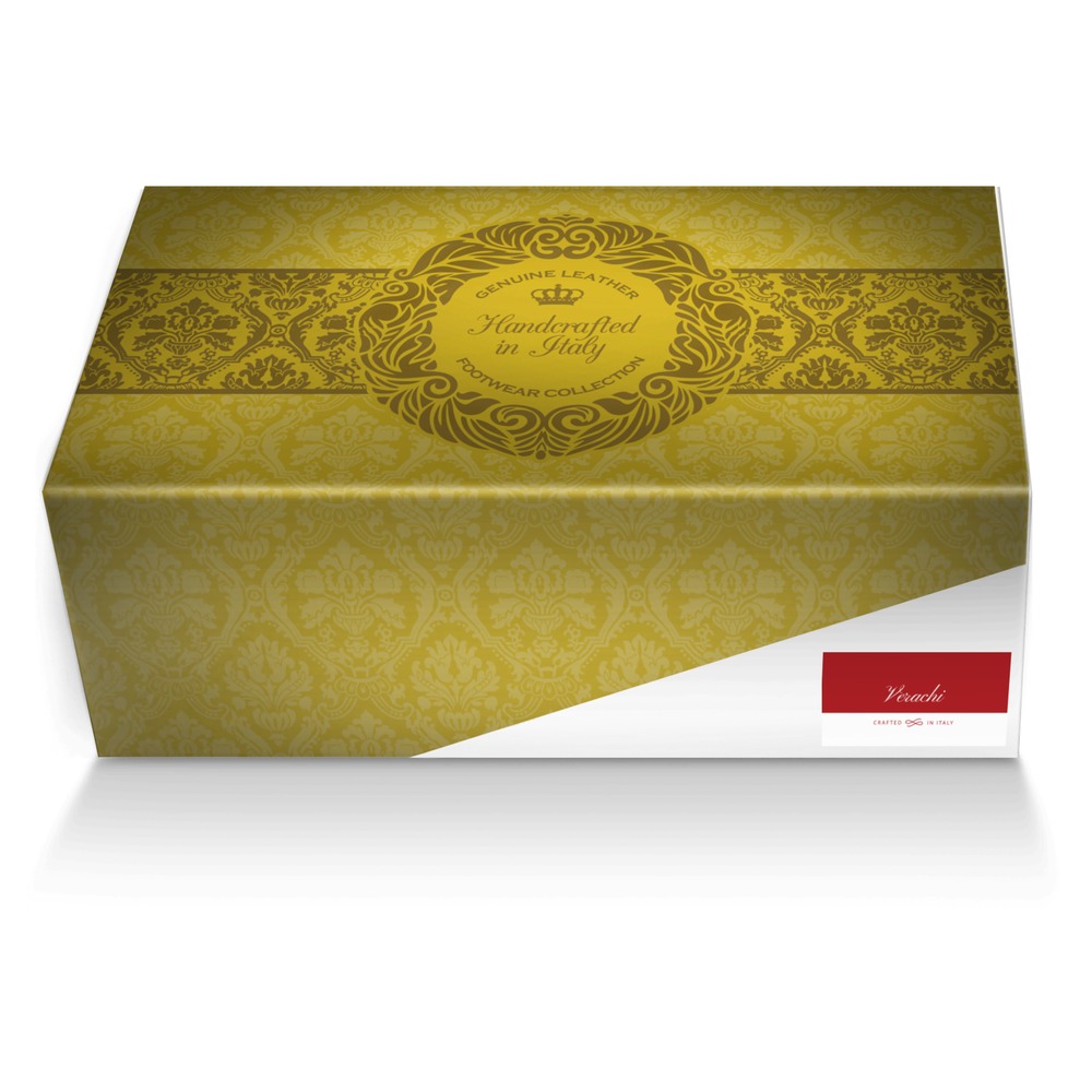 Verachi custom made shoe box Verachi artisan made in Italy shoes by Ebony Martin