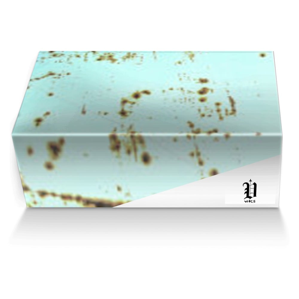 vics blue air custom made shoe box vics blue air artisan made in Italy shoes by Brayden Murphy