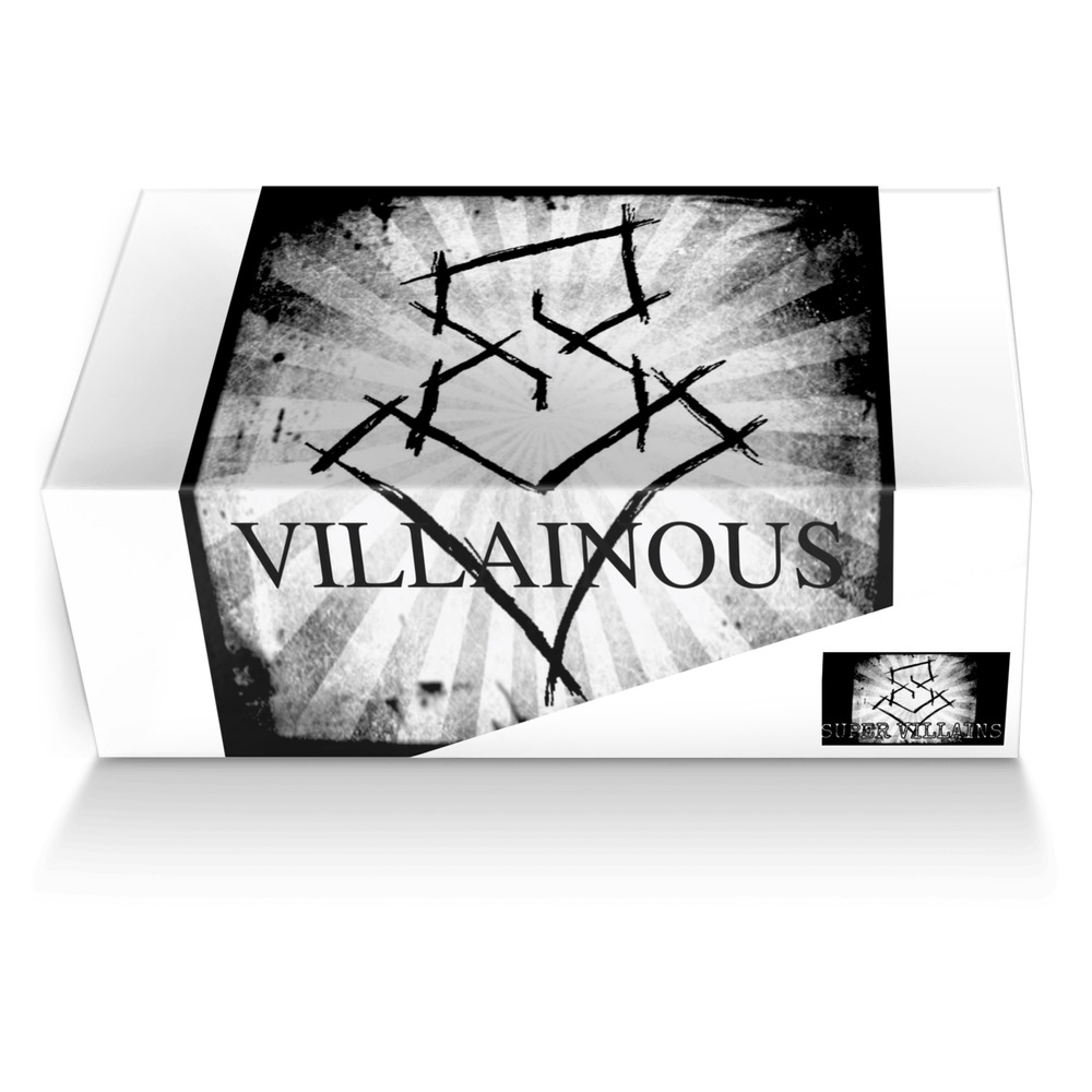 Super Villain Blackout custom made shoe box Super Villain Blackout artisan made in Italy shoes by Bryan Thomas