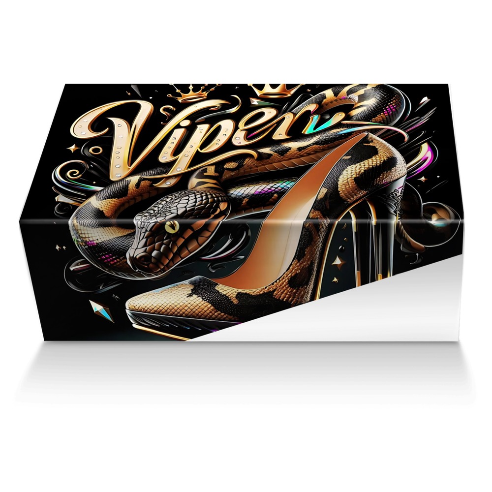 VIPER VIBE custom made shoe box VIPER VIBE artisan made in Italy shoes by Bullish Boutique