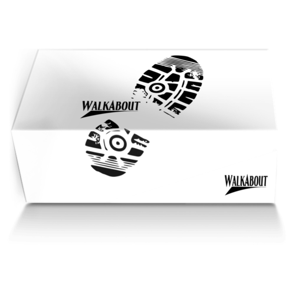 WalkAbout custom made shoe box WalkAbout artisan made in Italy shoes by Paul David Wilson