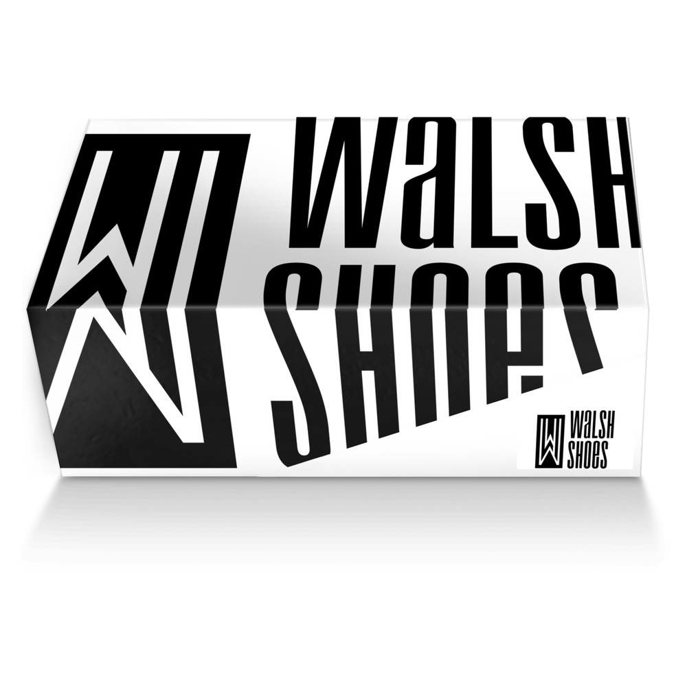 Walsh Shoes custom made shoe box Walsh Shoes artisan made in Italy shoes by Tj Walsh
