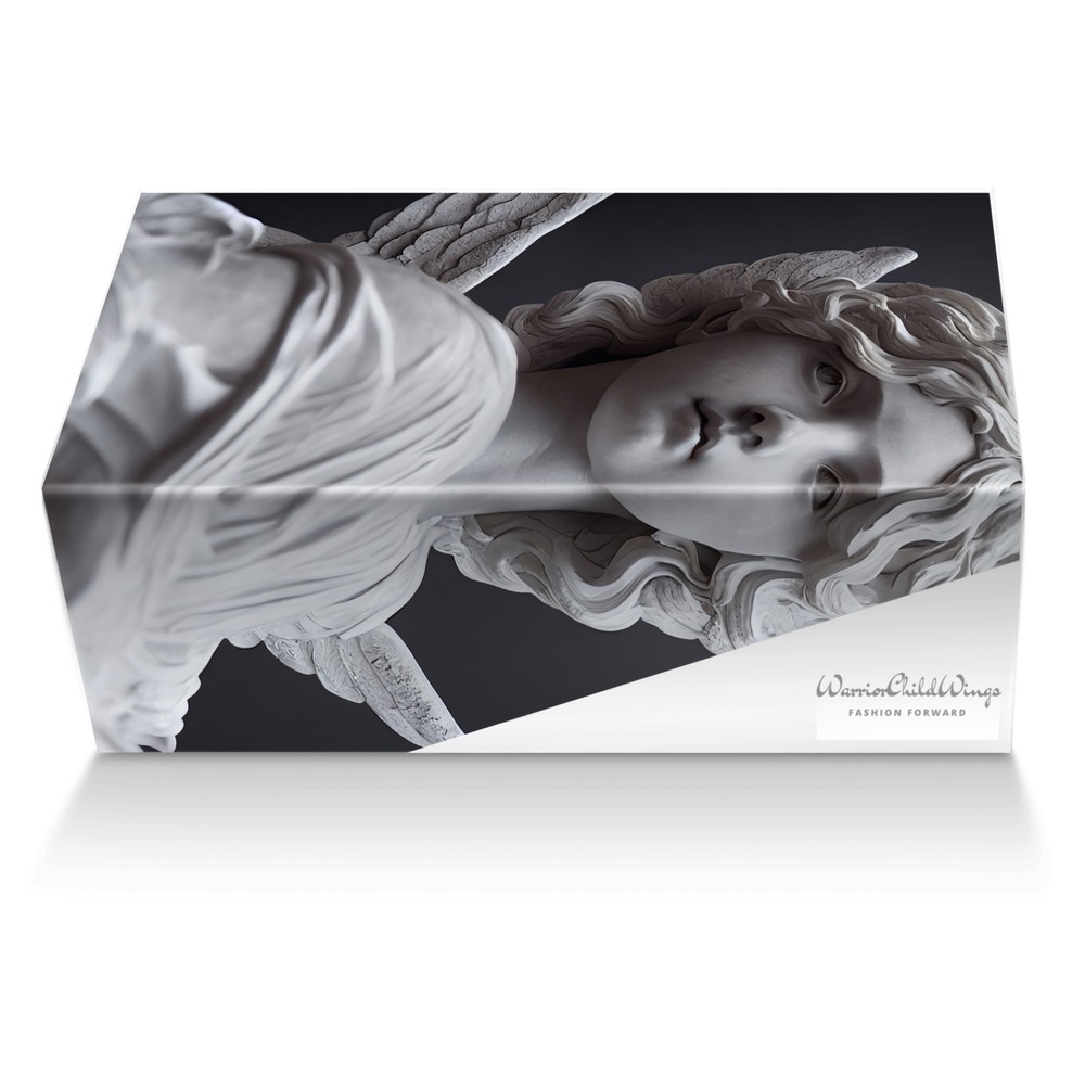 WarriorChildWings custom made shoe box WarriorChildWings artisan made in Italy shoes by Selena A Razo Bell