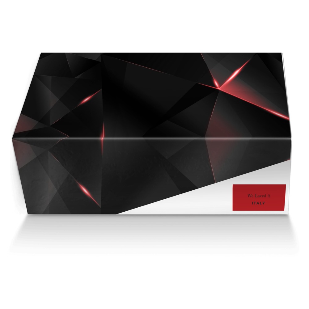 We Laced it custom made shoe box We Laced it artisan made in Italy shoes by Milieck Goldsborough