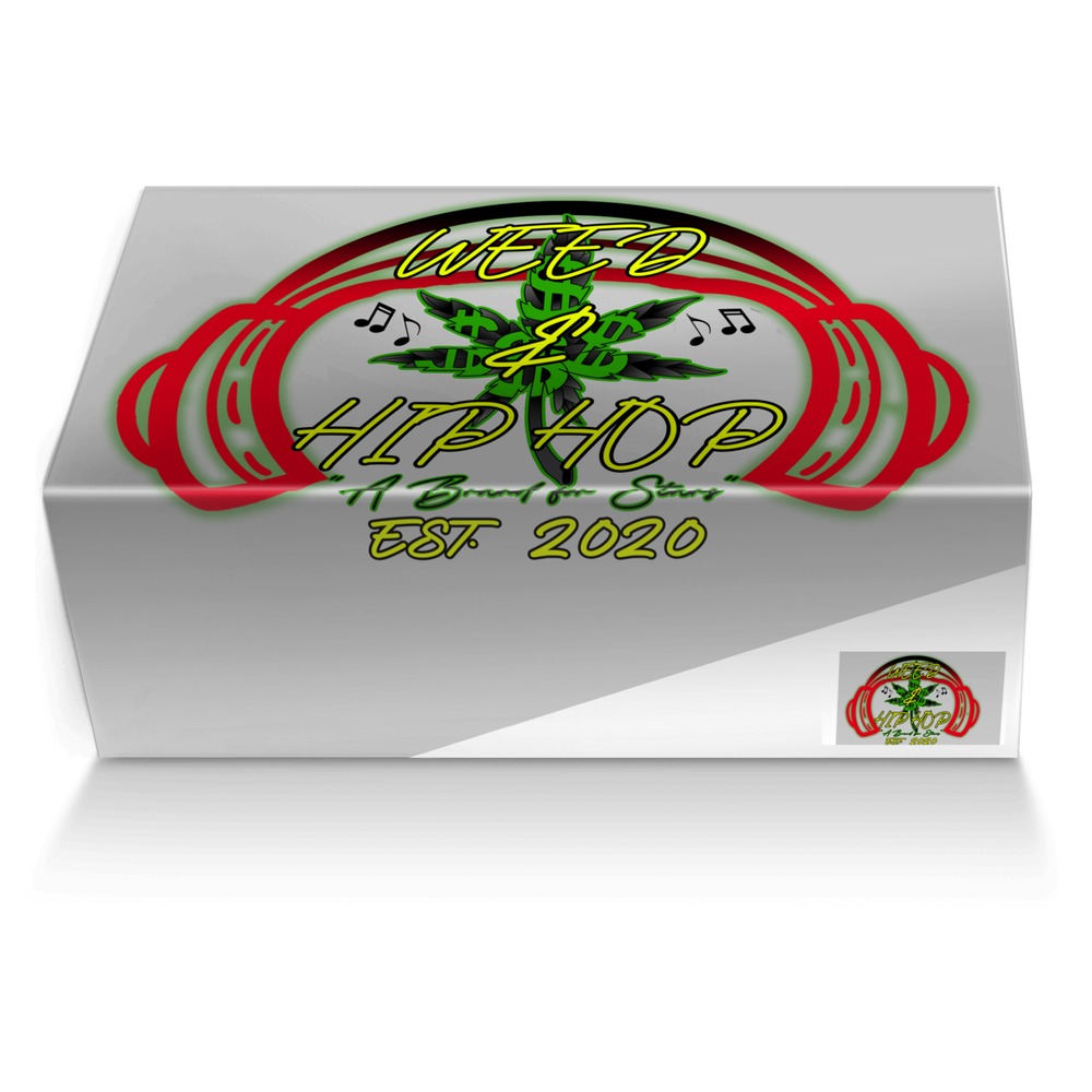 Weed & Hip Hop custom made shoe box Weed & Hip Hop artisan made in Italy shoes by Teddrion Raymone Flowers