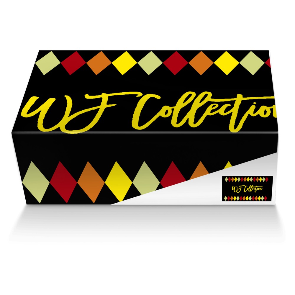 W.F Collection123' custom made shoe box W.F Collection123' artisan made in Italy shoes by Reggie Perkins