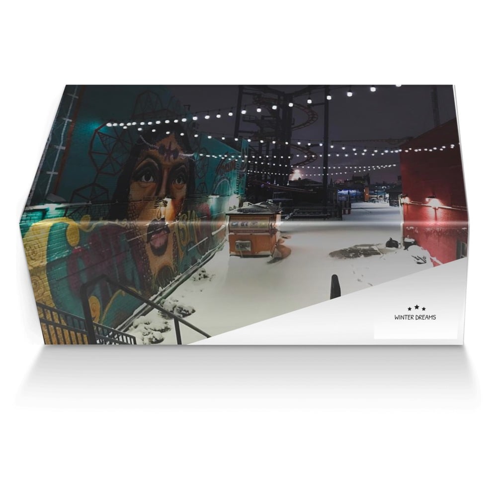 Winter Dreams custom made shoe box Winter Dreams artisan made in Italy shoes by Dajour Blackstock
