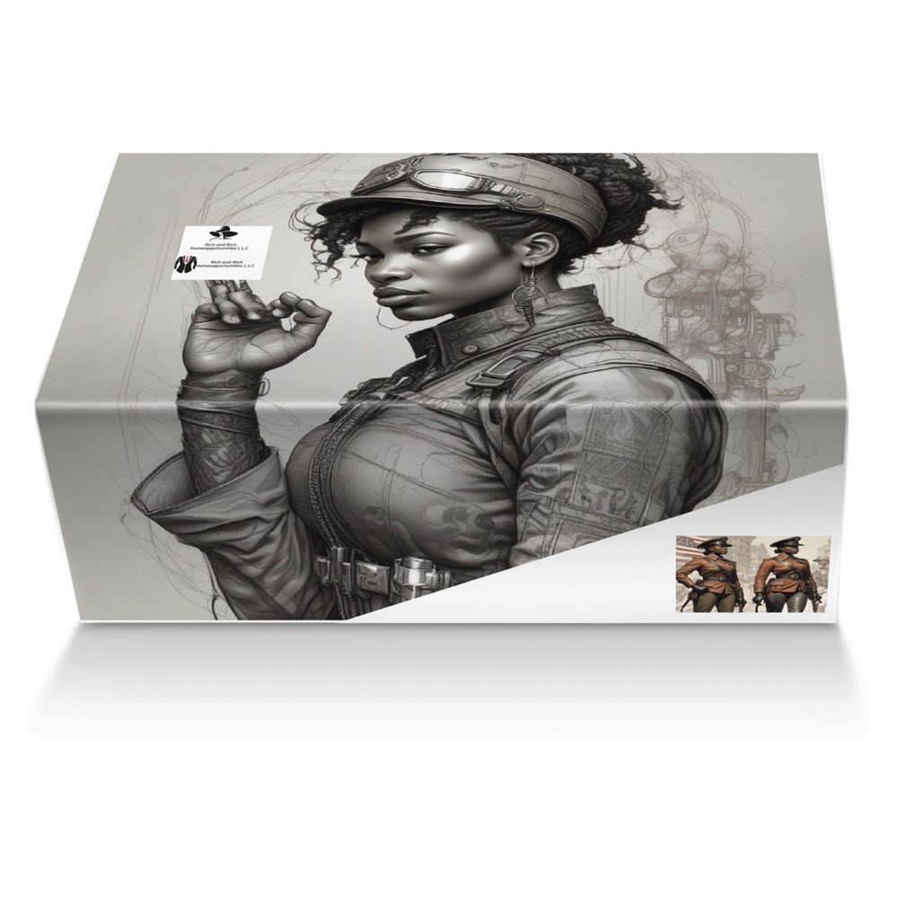 Womensmilitary custom made shoe box Womensmilitary artisan made in Italy shoes by Desiree Sims