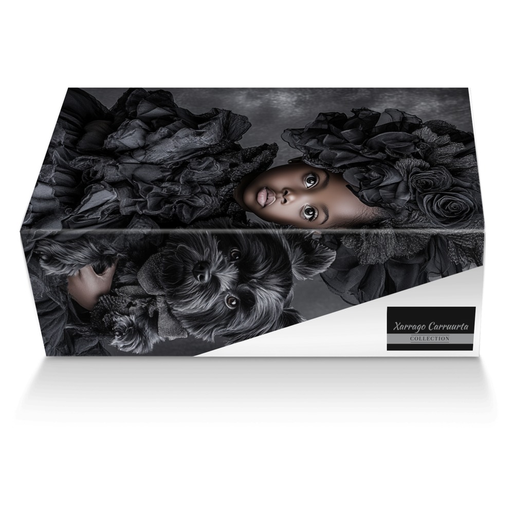 Xarrago Carruurta custom made shoe box Xarrago Carruurta artisan made in Italy shoes by Selena A Razo Bell