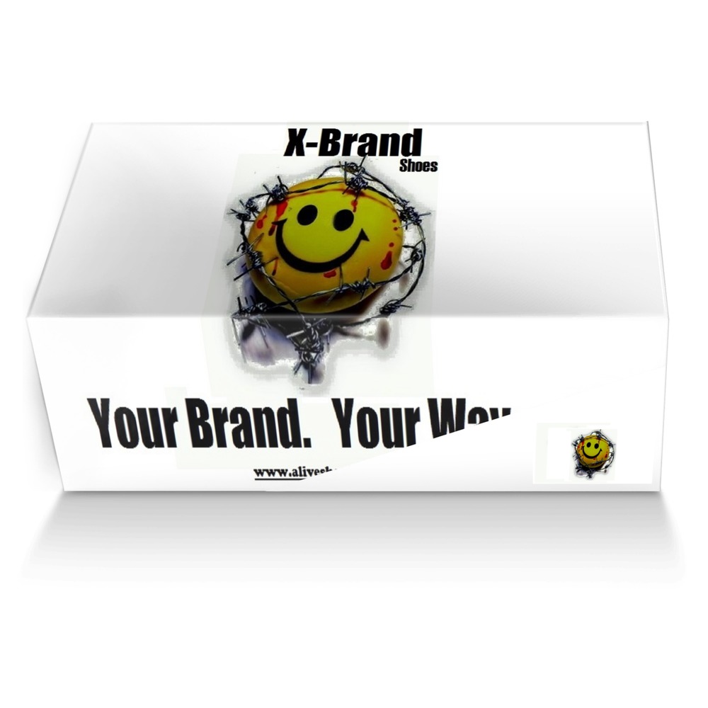 X-Brand custom made shoe box X-Brand artisan made in Italy shoes by Billy Guidry