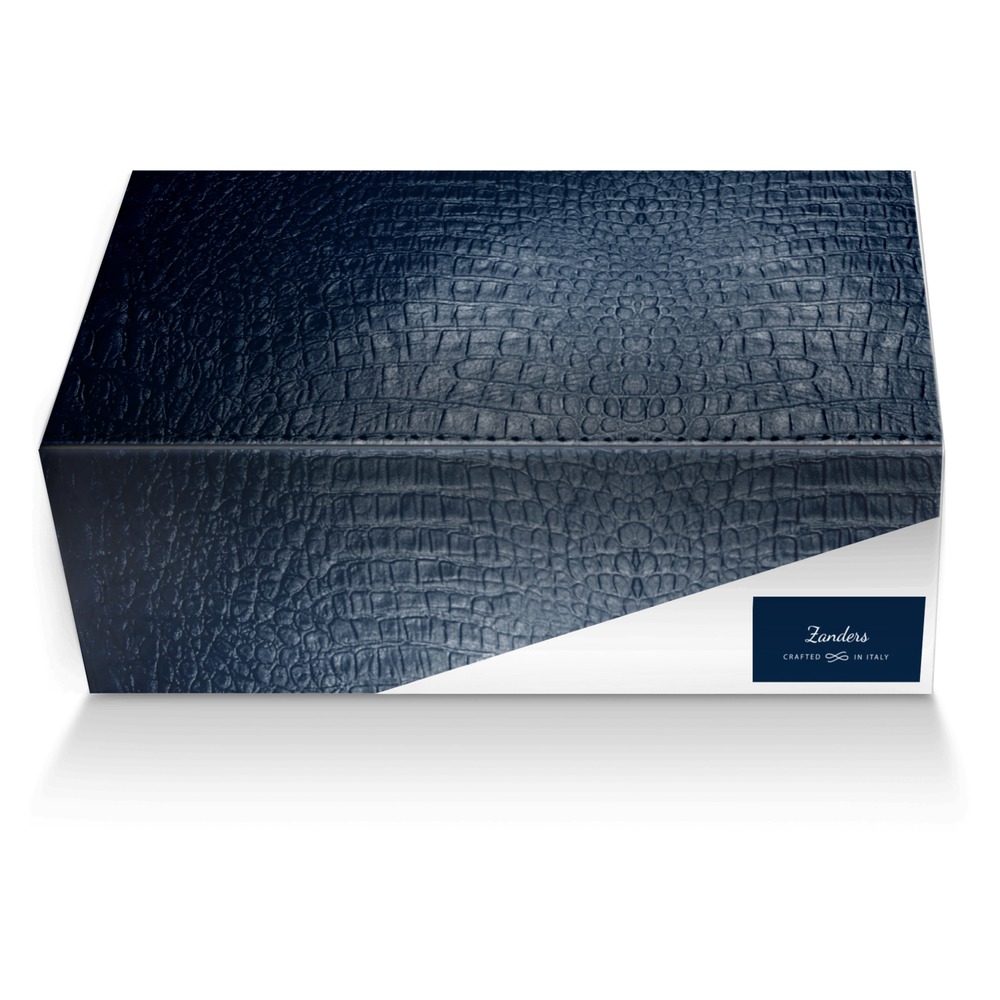 Zanders custom made shoe box Zanders artisan made in Italy shoes by Alex Illman